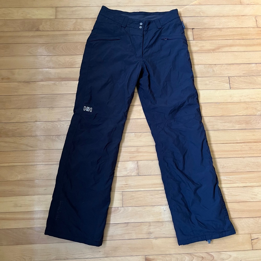 Helly Hansen Helly Tech Protection Snow Pants Black Ski Snowboard Mens Medium